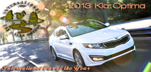 2013 Kia Optima Named 2013 International Car of the Year Award